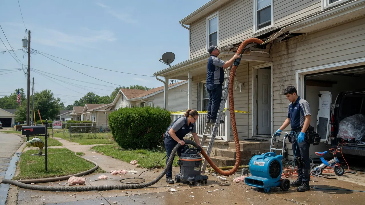 Water Damage Restoration in Burkettsville, OH near me
